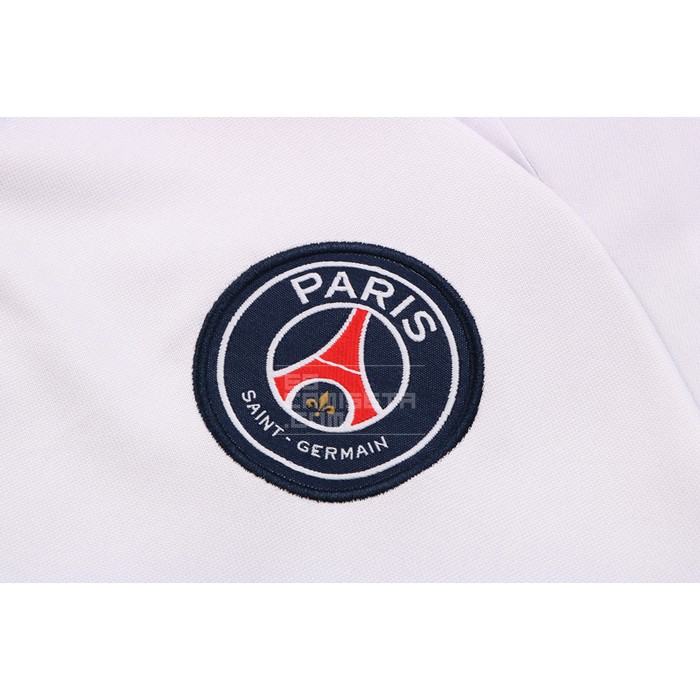 Chandal de Sudadera del Paris Saint-Germain 22-23 Blanco - Haga un click en la imagen para cerrar